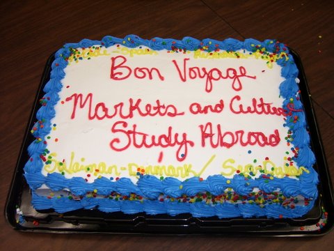 Study Abroad Cake