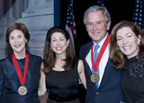George W. and Laura Bush
