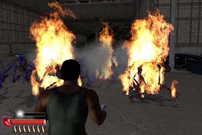 Game screenshot: Haunted