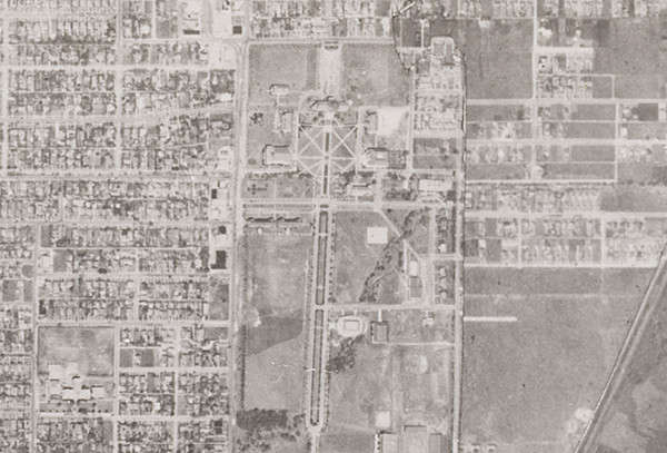 Dallas Aerial Photographs, 1945 USDA Survey