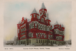 County Court House, Dallas, Texas, 1908