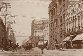 [Main Street from the Main and Martin Street Intersection], ca. 1900