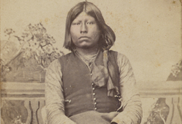 Ton-ka-wa Indian named'Grant' [Richards, Chief], ca. 1865-1872