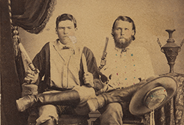 [J.J. Haynes and Tom Bird], ca. 1868, from John J. Haynes Family Album