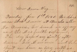  [Lucy Pier Stevens' Diary, February 27, 1860 - November 25, 1861]