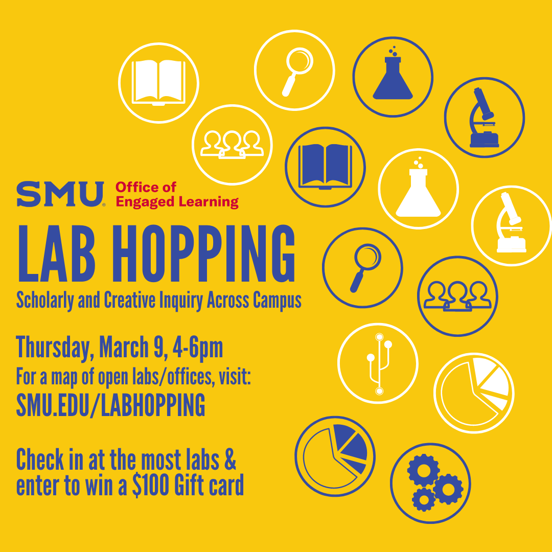 Lab Hopping Flyer, March 9 2023 4-6pm