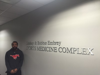 Nate Halverson at SMU Sports Medicine Center