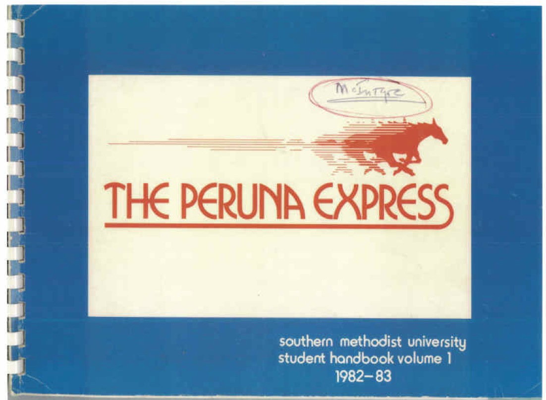 Cover 1982-83 Peruna Express