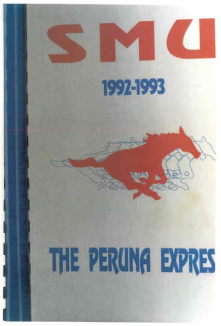 Cover 1992-93 Peruna Express