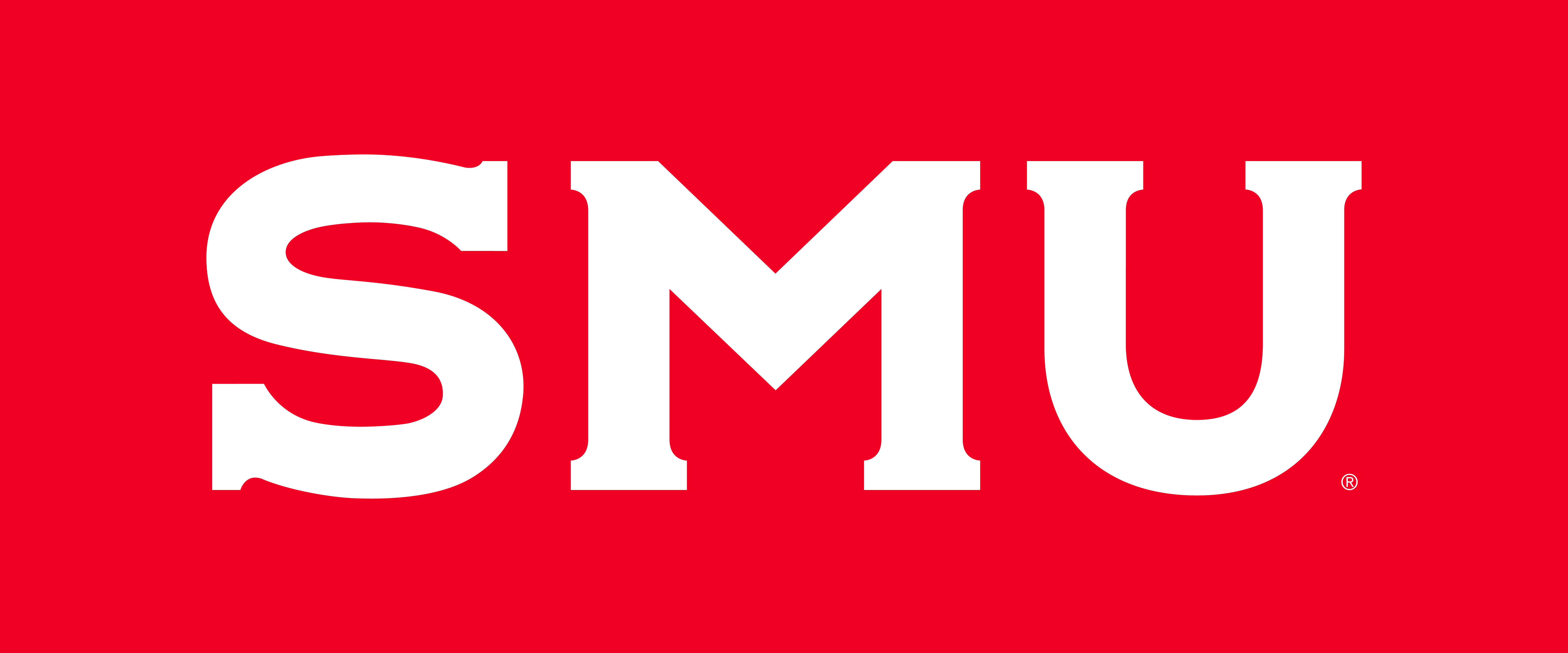 SMU Podium Sign_Red