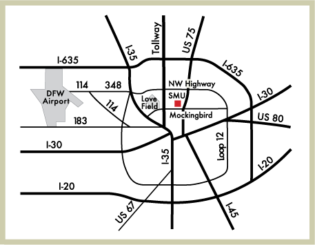 SMU DFW Map