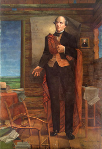 1902 portrait of Sam Houston by Henry Arthur McArdle