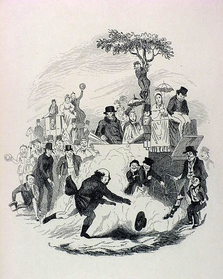 Pickwick Papers sketch