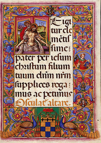 frieze with Cardinalitial Coat of Arms of Cardinal Antoniotto Pallavicini