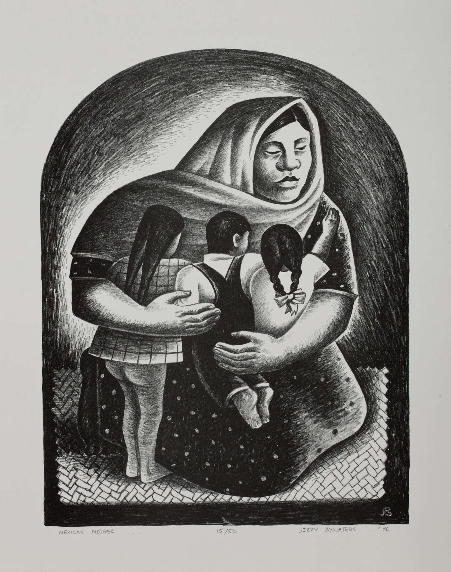 Mexican Mother by Jerry Bywaters