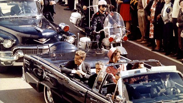 JFK motorcade in Dallas