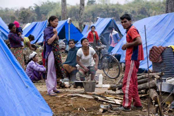 Bhutanese refugee camp in Nepal