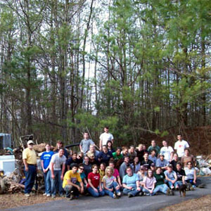 Alternative Spring Break in Tennessee in 2009