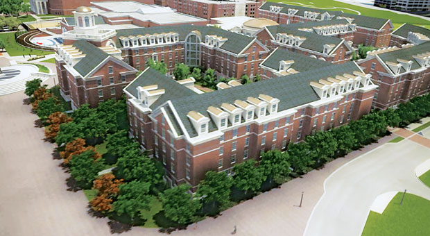 SMU's southeast campus residential complex