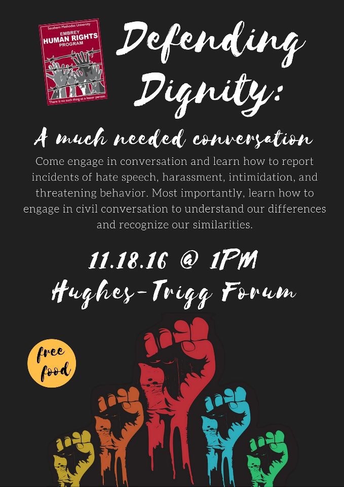 Defending Dignity poster