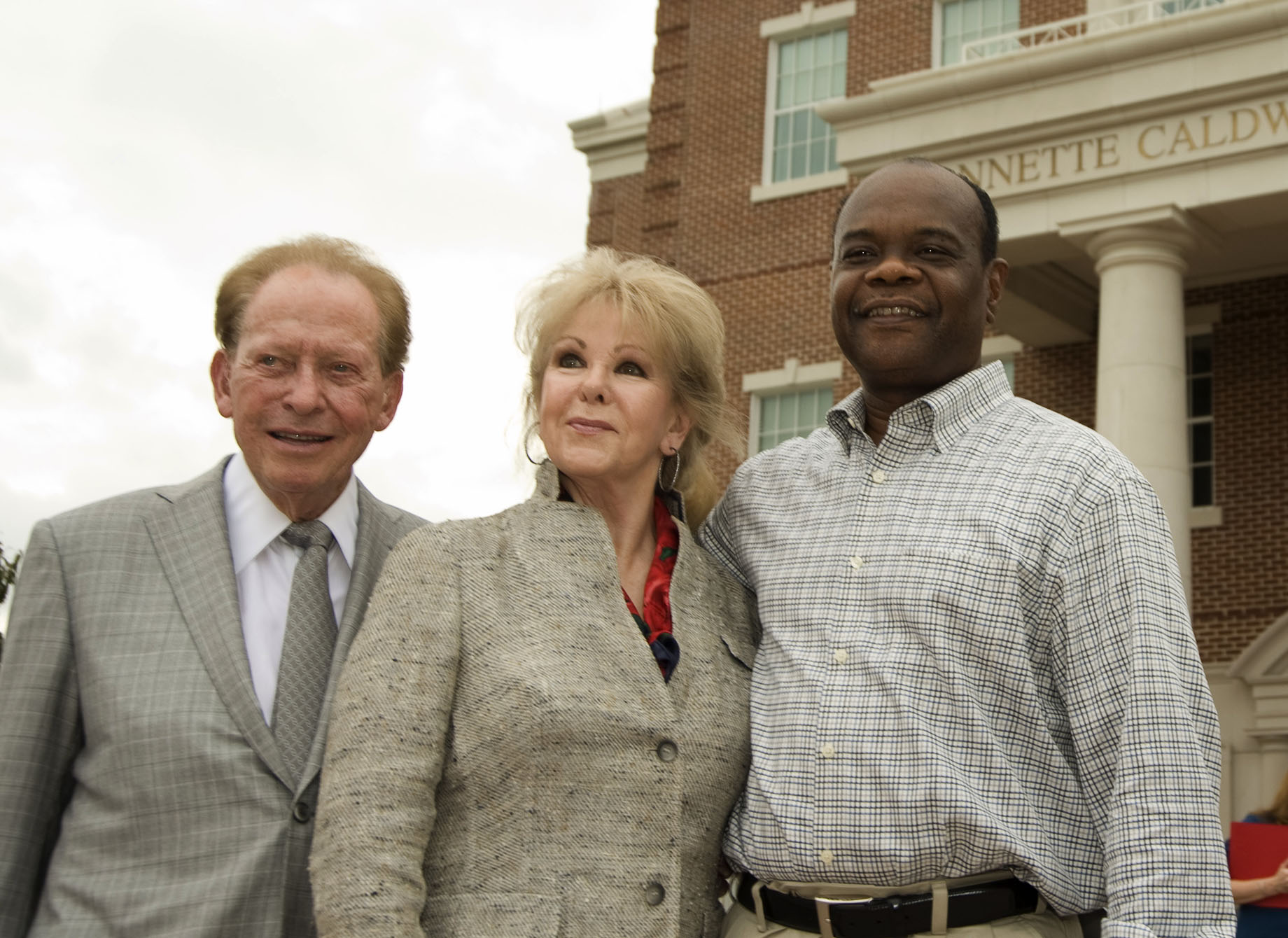 Annette Caldwell Simmons and Harold C. Simmons with Nishon R Evans of Vienna Virginia