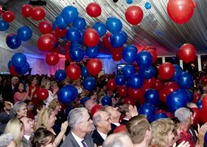 Campaign Kickoff - Balloon Drop