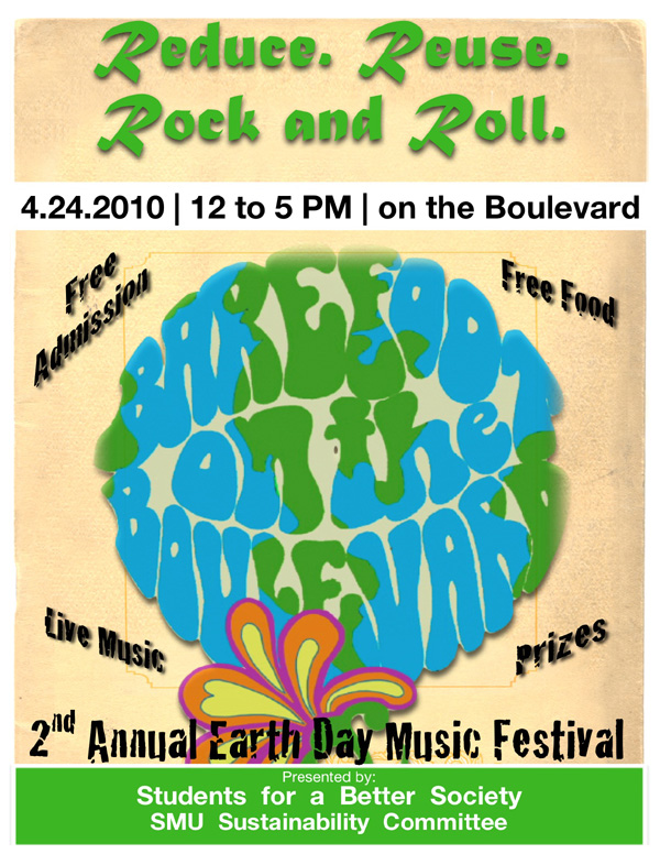 Barefoot on the Boulevard flier