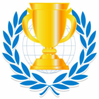 Stock art of winner's trophy