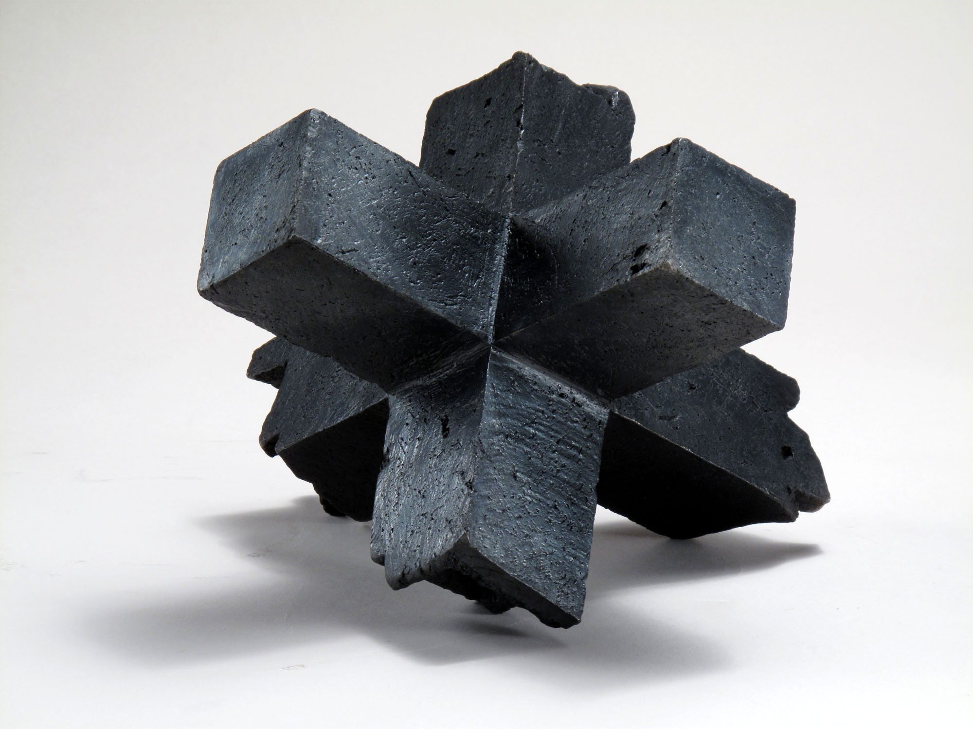 Frisian Horse No.3 by Nick J. de Vries, 2010, ceramic (low-fire carbonization)