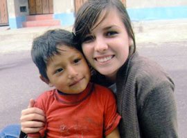 Lisa Walters in Ecuador