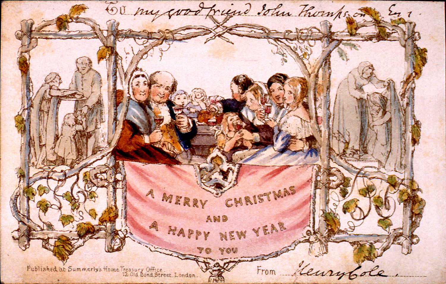Oldest Christmas Card