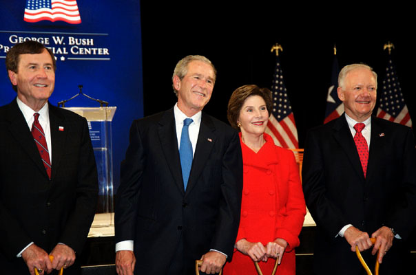 Bush Groundbreaking