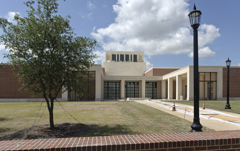Bush Center Construction August 2012
