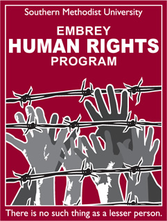 SMU's Embrey Human Rights Program graphic