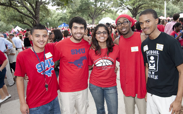 Students on the Boulevard