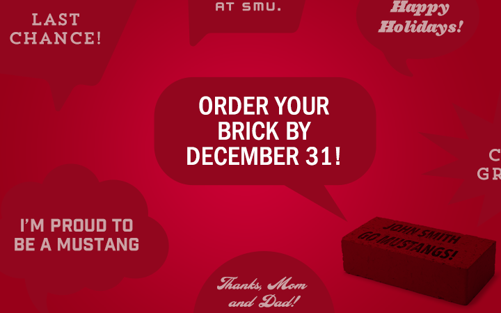 Order a paver by Dec. 31