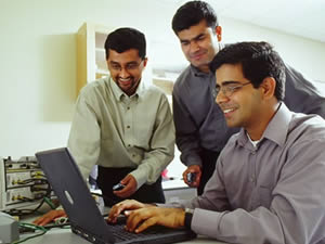 Guys with Laptop