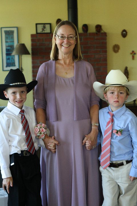 Image of Marjorie Procter-Smith with Grandsons
