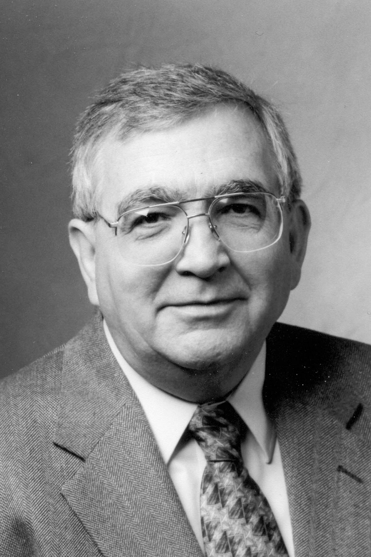 Image of Charles Wood - black and white