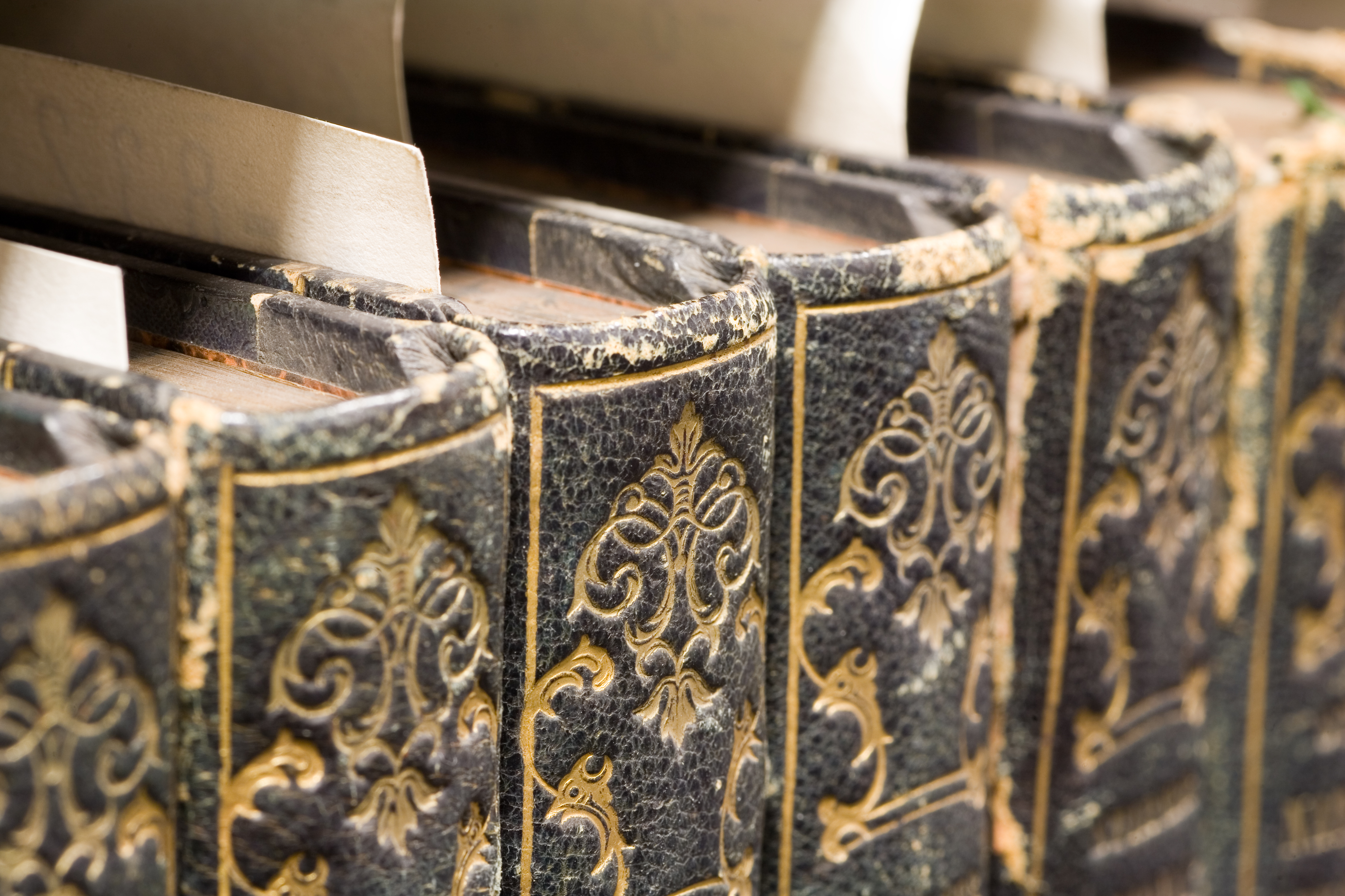 book spine black
