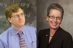 Fred Olness and Julie Wiksten