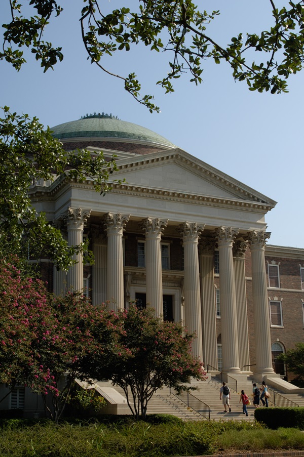 A Side View of Dallas Hall