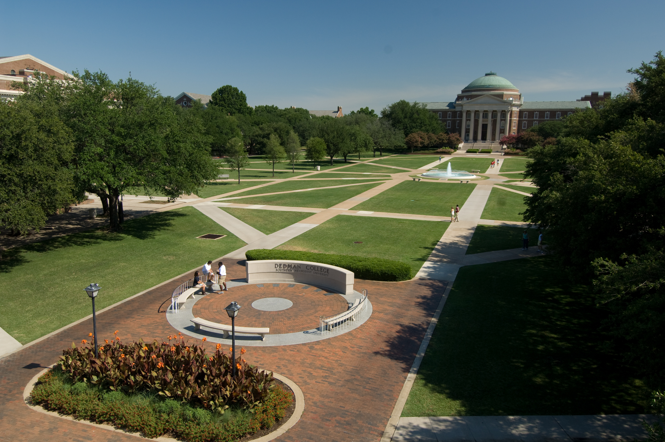 A Dedman College View of Dallas Hall