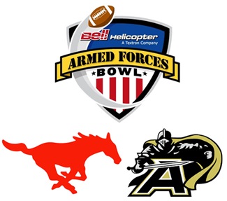 Armed Forces Bowl 2010 logos