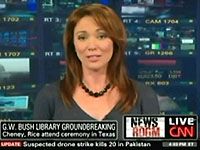 Coverage of the groundbreaking for the George W. Bush Presidential Center