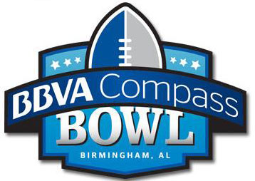Official College Football Bowl 2011/12 BBVA Compass Bowl Patch Pittsburgh SMU 