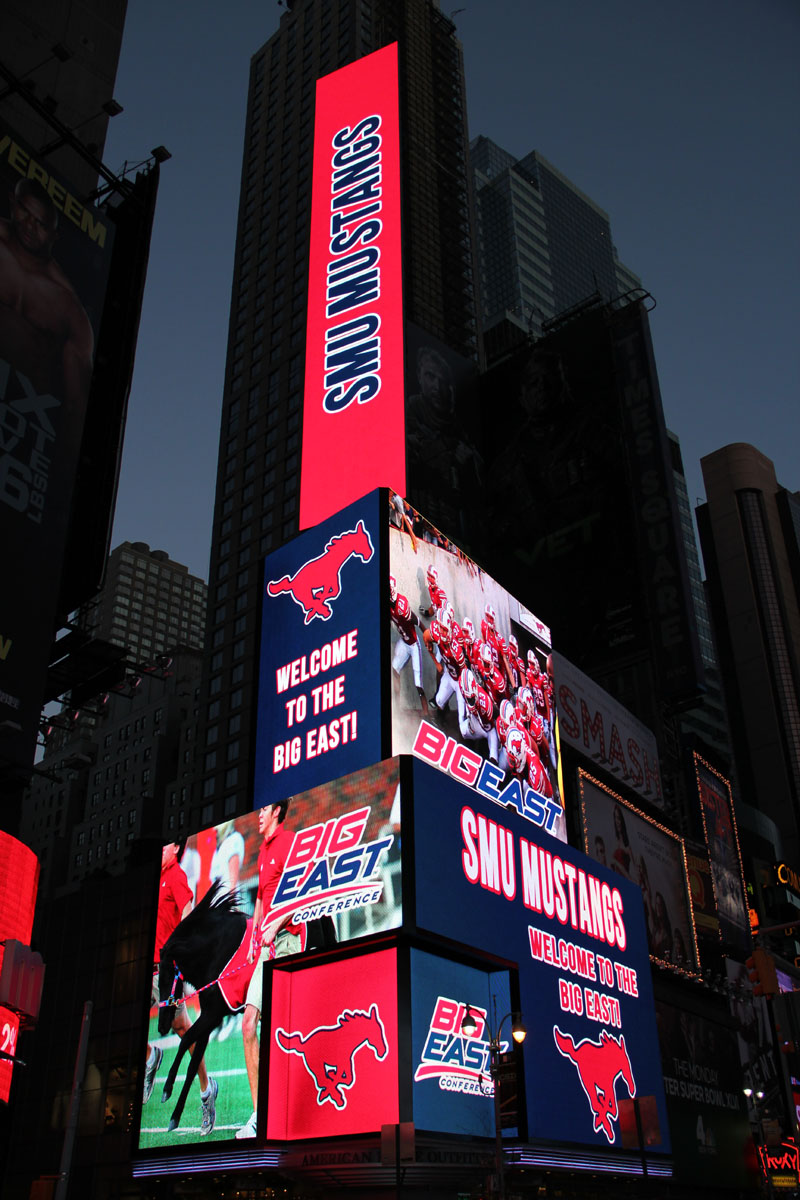 Big East announcement in Times Square
