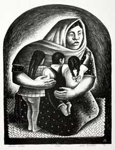 Mexican Mother by Jerry Bywaters, 1936