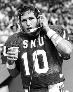 Mike Ford at SMU in 1980