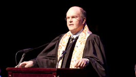 The Rev. Mark Craig at SMU Baccalaureate on 13 May 2011